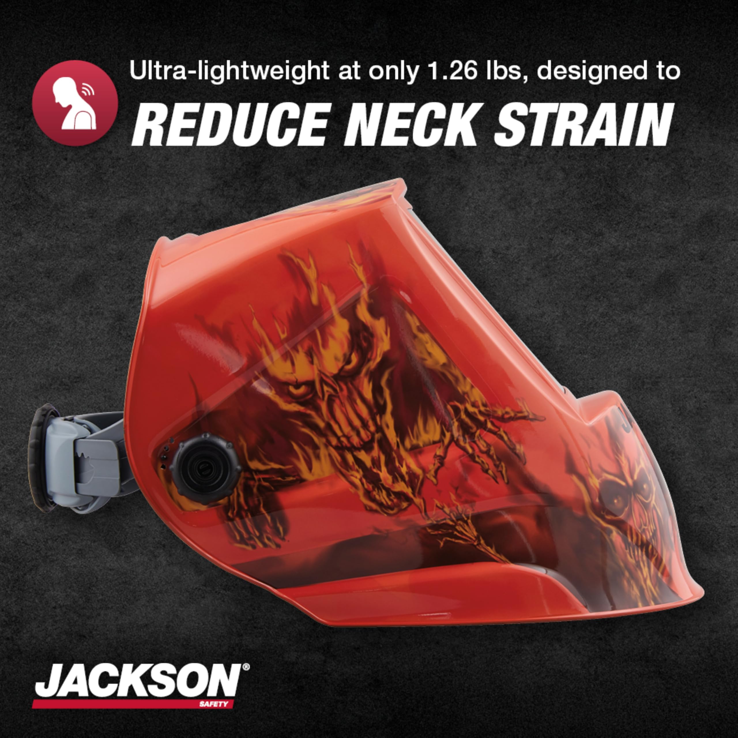 Auto Darkening Welding Helmet - Jackson Safety -4