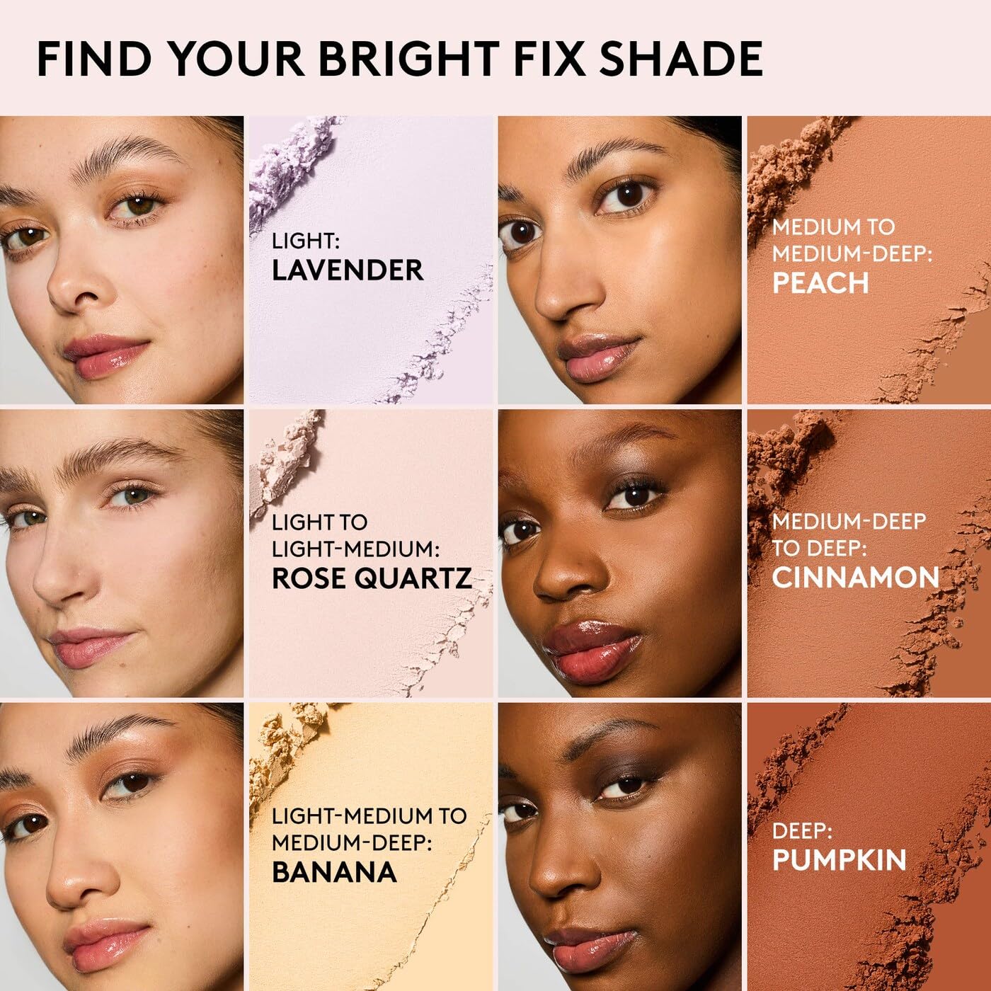 FENTY BEAUTY Bright Fix Illuminating und Korrigierender Puder, Banana 03, 8,5 g
