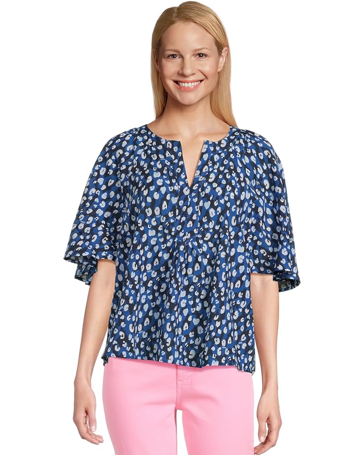 Lilly Pulitzer Wilmer Short Sleeve Top - Main View