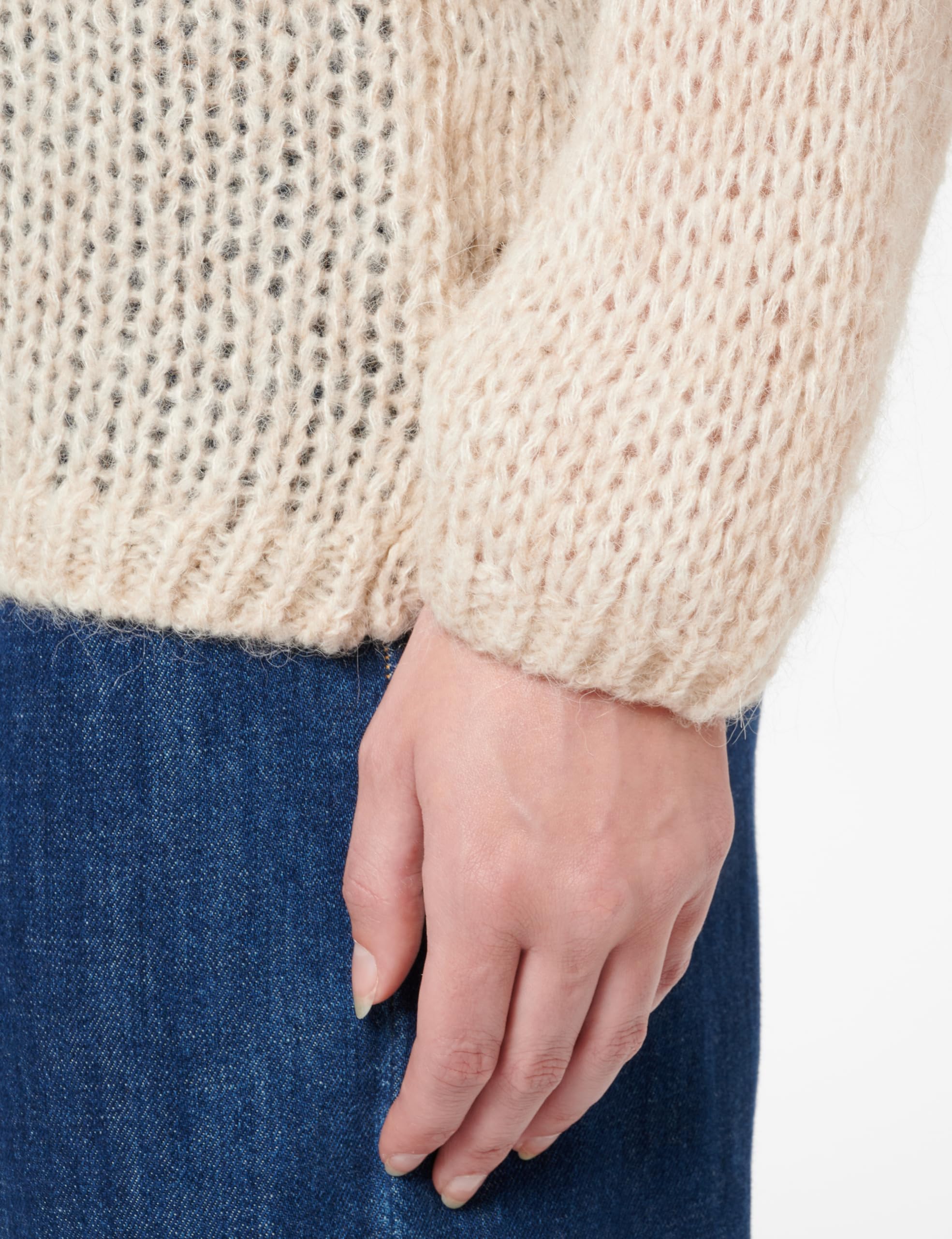 HUGO Damen Slookina_b Knitted_Sweater