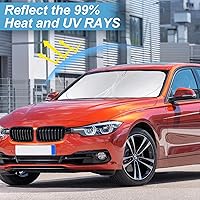 Vista 2 de INSAUTO para BMW Serie 3 2019-2023 2024 2025 Parasol para Parabrisas de Automóvil Parasol para Serie 3 B&W 2022-2025 330i M340i Protector Solar