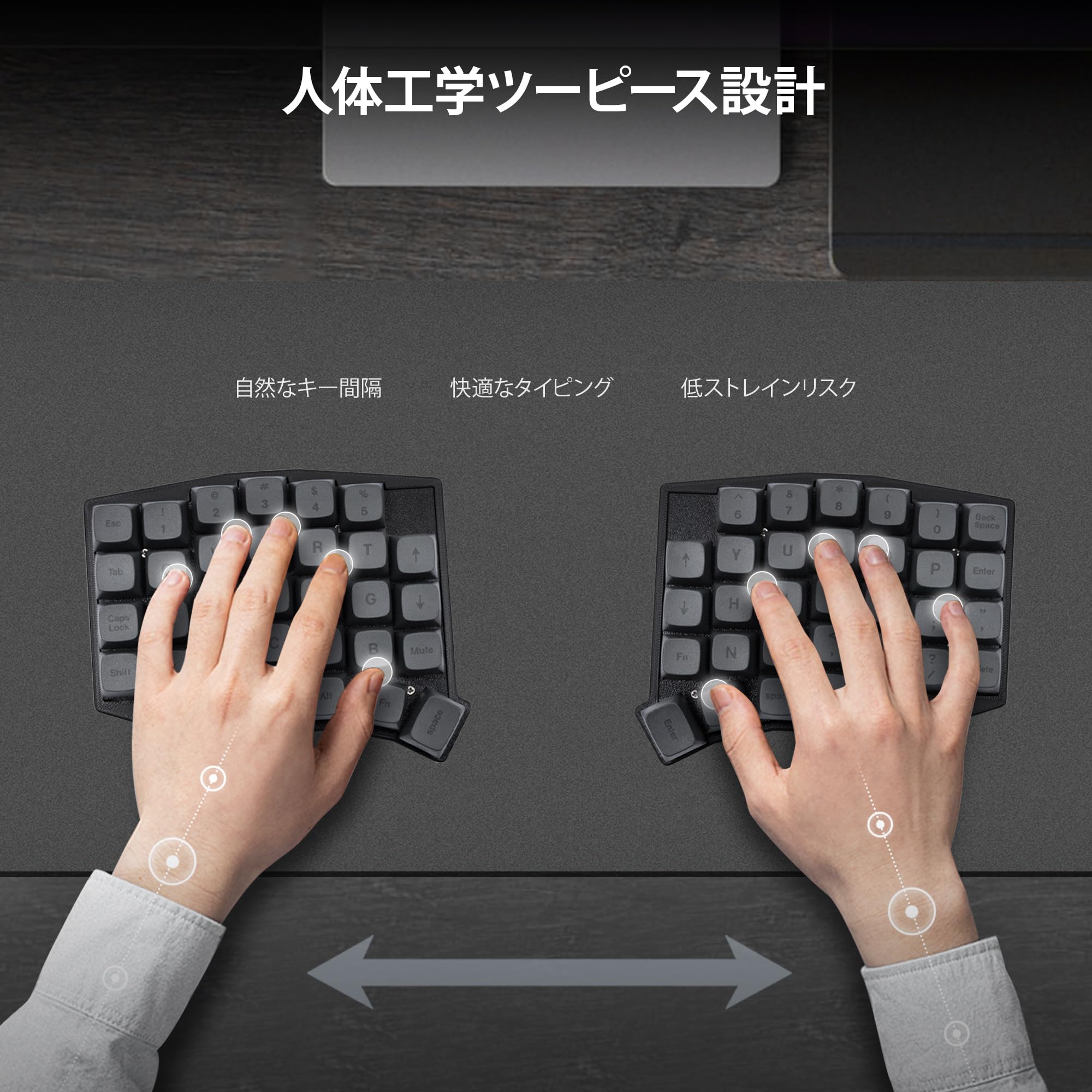 Sofle Split 無線 分割キーボード Vial対応 日本語キー付 Amazon | YIVU Sofle ワイヤレス 分割キーボード 静音 メカニカル