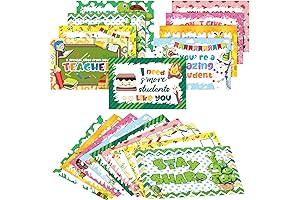 Motivational School Postcards for Students from Teachers