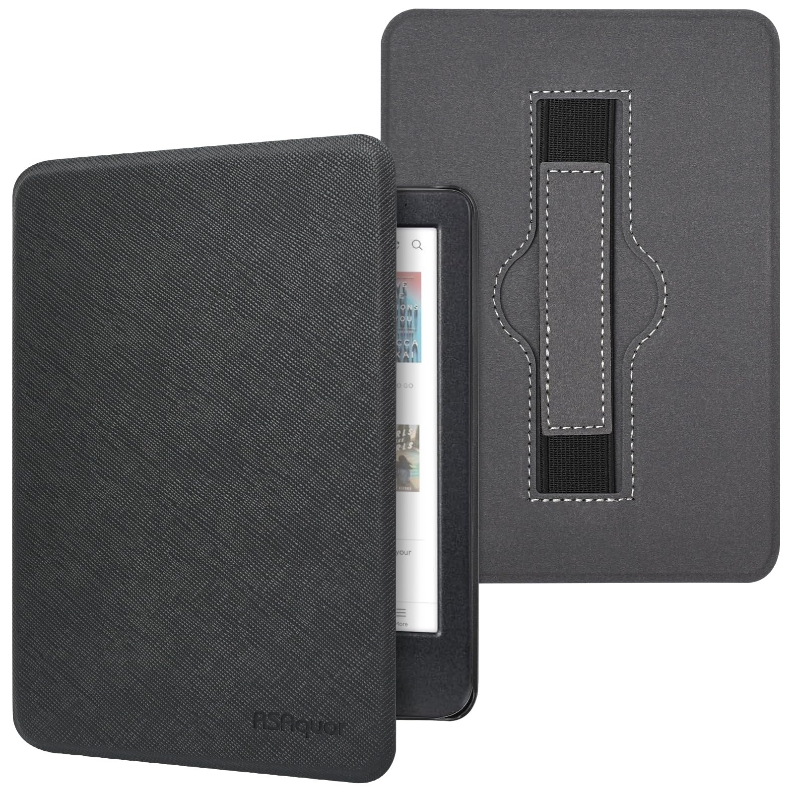 RSAquar 6" Kobo Clara Colour | BW | 2E Case with Hand Strap – Slim Protective Cover with Auto Sleep/Wake, Sage — view 11