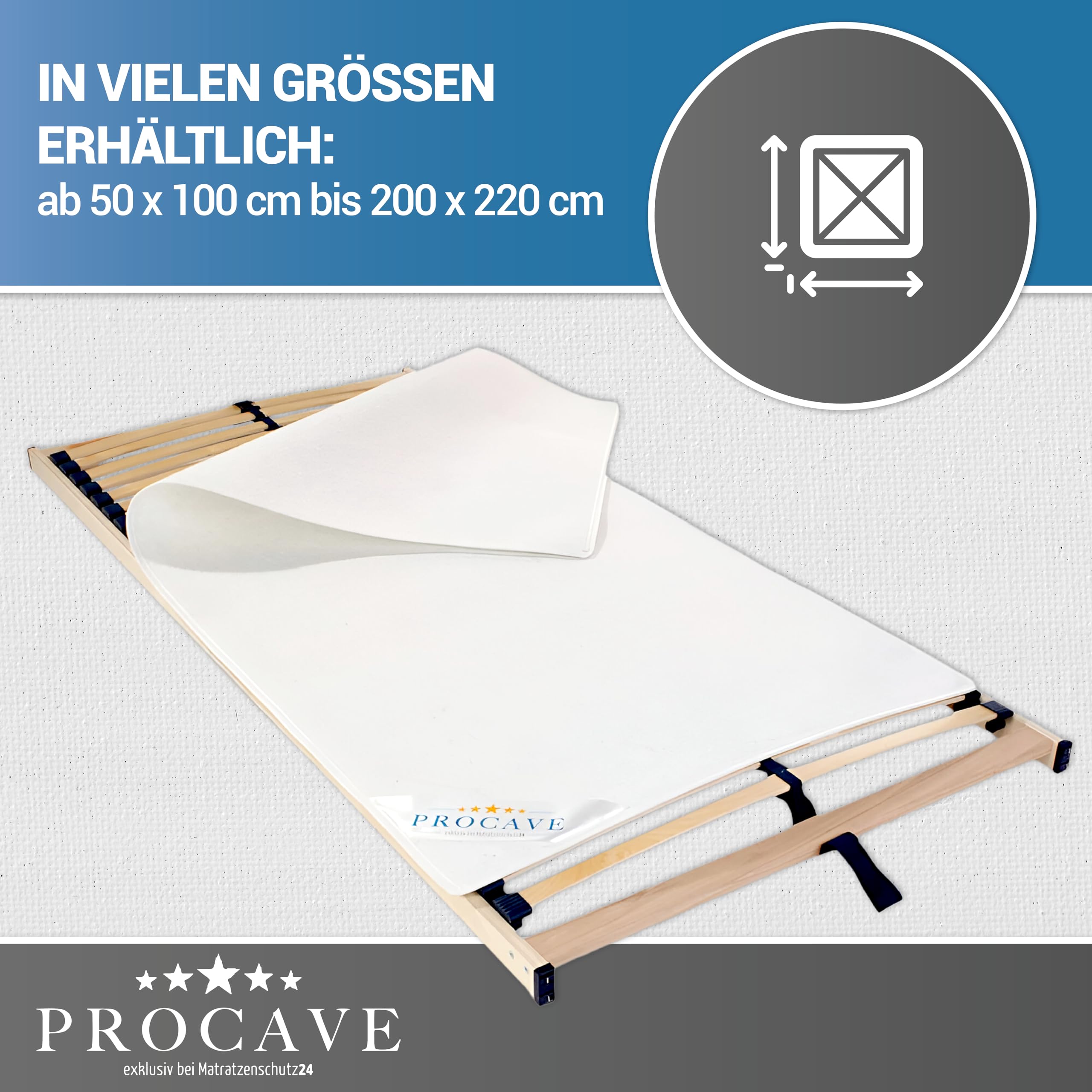 Kussen lattenbodem | Made in Germany | hoogwaardig naaldvilt