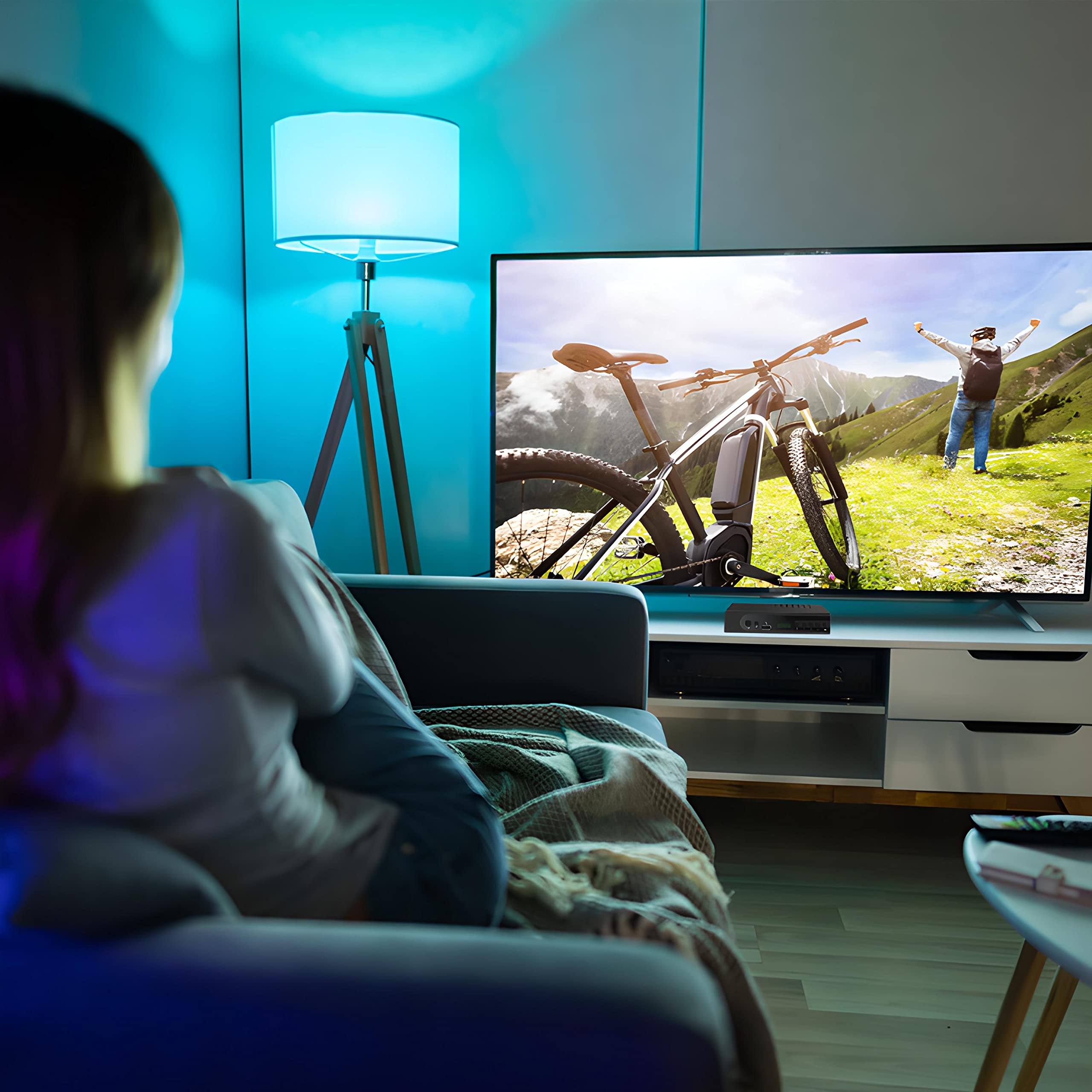 Retoo Décodeur, Tuner TV Numérique Terrestre, Récepteur Numérique Haute Définition Full HD 1080p, Télécommande Universelle, 3D, USB 2.0, Affichage Led, HDMI V1.4b, SCART, 240V, 50Hz/60Hz, DVB-T DVB-T2
