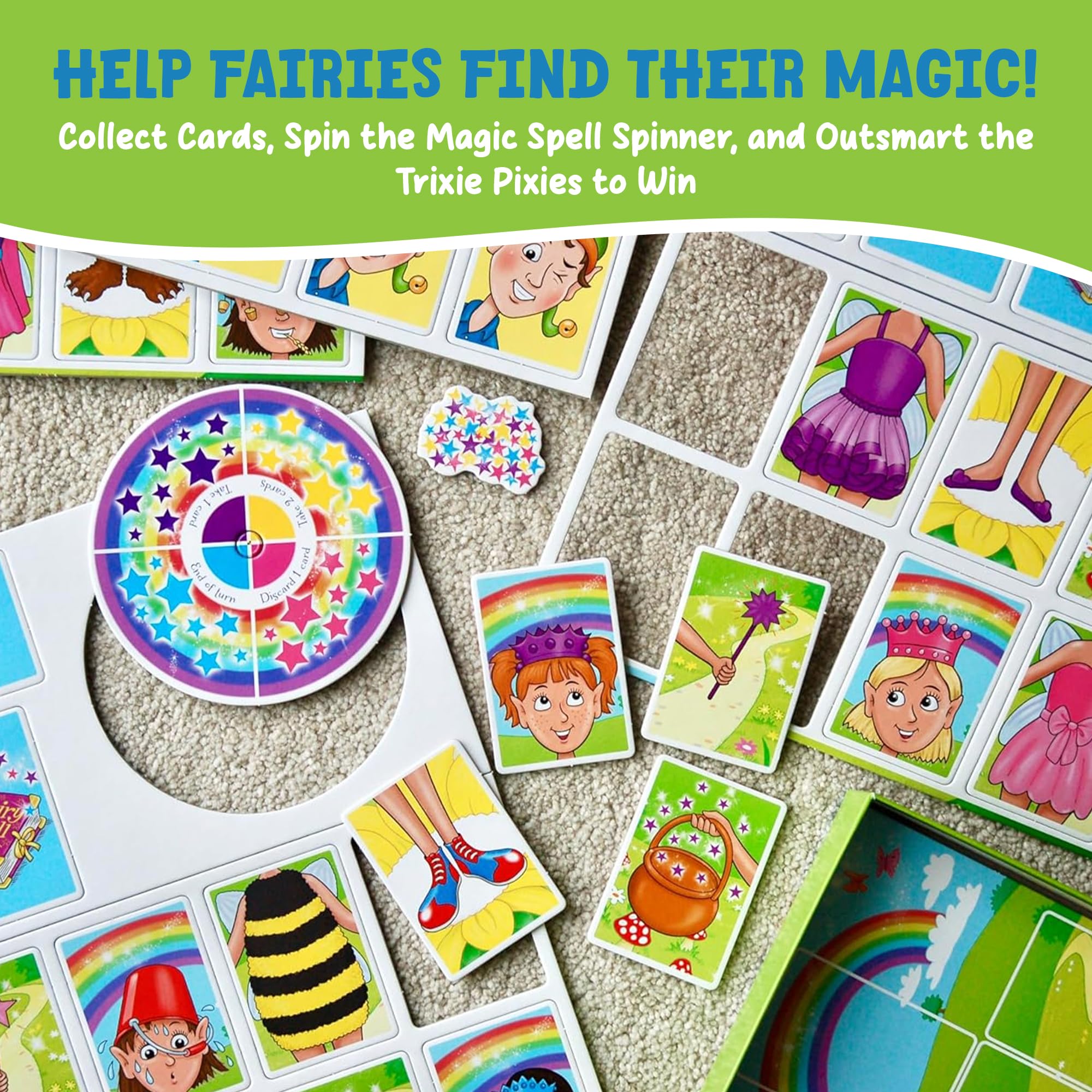 Funny Fairies, Fun Fairy Board Game for Kids, Fairy Gift for Girls and Boys Age 3-8 Years Old - Image 4