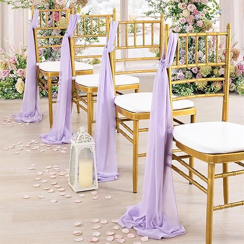 Miniatura 2 de SoarDream - Camino de mesa de gasa, color rosa bebé, de 27 x 120 pulgadas, camino de mesa de estilo romántico ideal para fiesta de boda