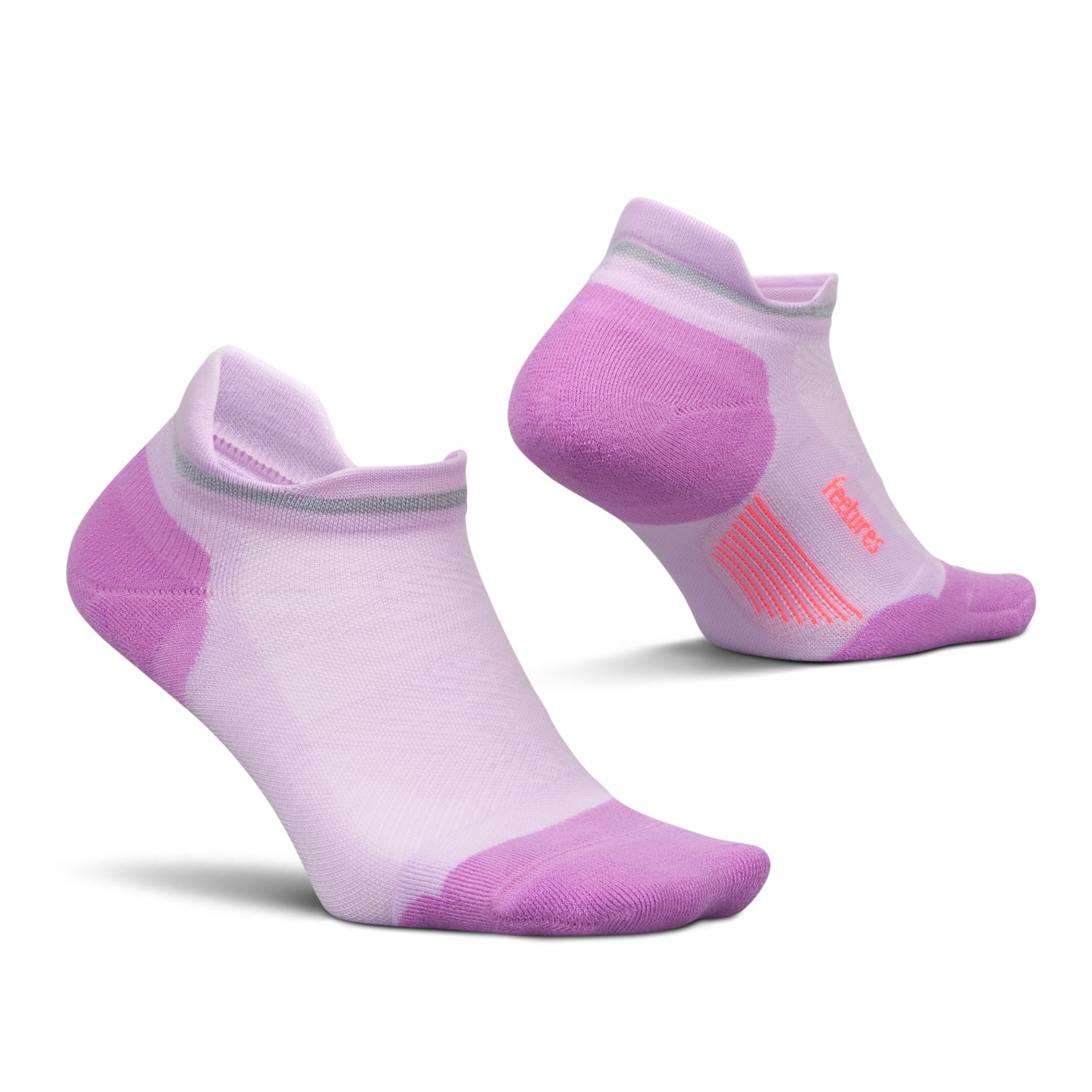 (SIMILAR MODEL) Feetures Elite Max Cushion No Show Tab Ankle Socks - Sport Sock with Targeted Compression