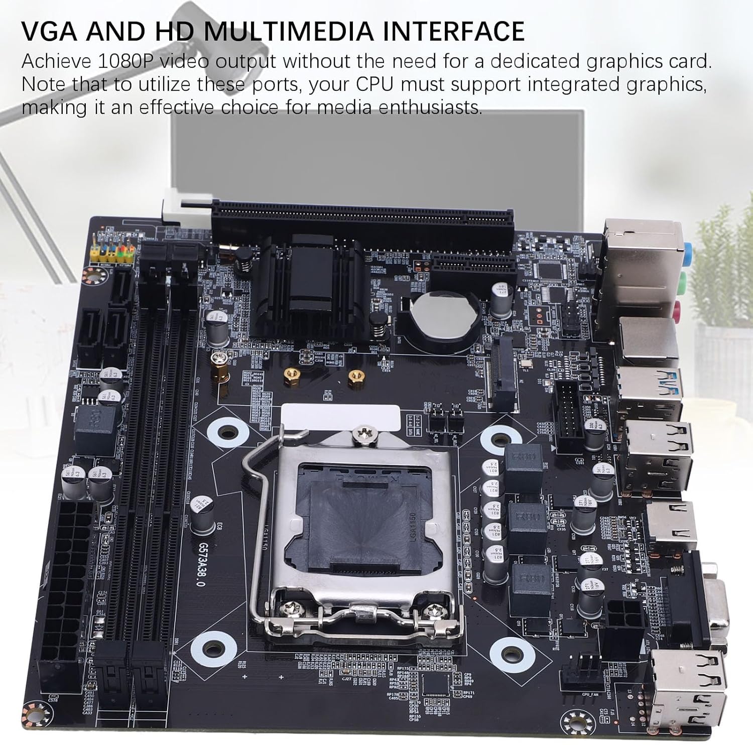 Computer Motherboard H81 with LGA 1150, DDR3 Memory, Martinique Ubuy