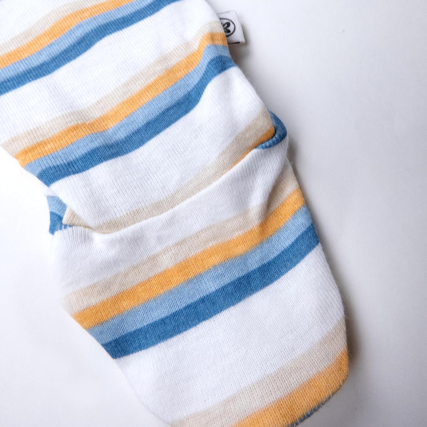HonestBaby Baby 3-Pack Footed Pants Roomy Fit Pull on Bottoms 100% Organic Cotton for Infant Baby Boys, Girls, Unisex image 4