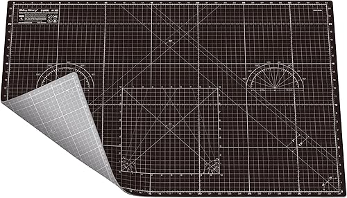 Alfombrilla de corte A1 de alrededor de 24 x 36 pulgadas, alfombrilla de corte autorreparable de doble cara de 5 capas para manualidades, tela,