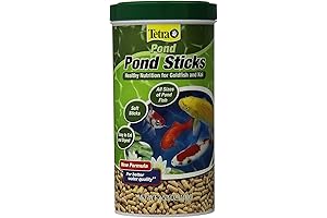 Tetra Pond Sticks: Nutritious Floating Fish Food for Koi and Goldfish