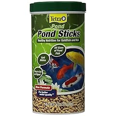 Tetra Pond Sticks, Koi Fish & Goldfish Food, Soft Sticks, Easy to Digest Floating Pond Fish Food, 3.53 ounces