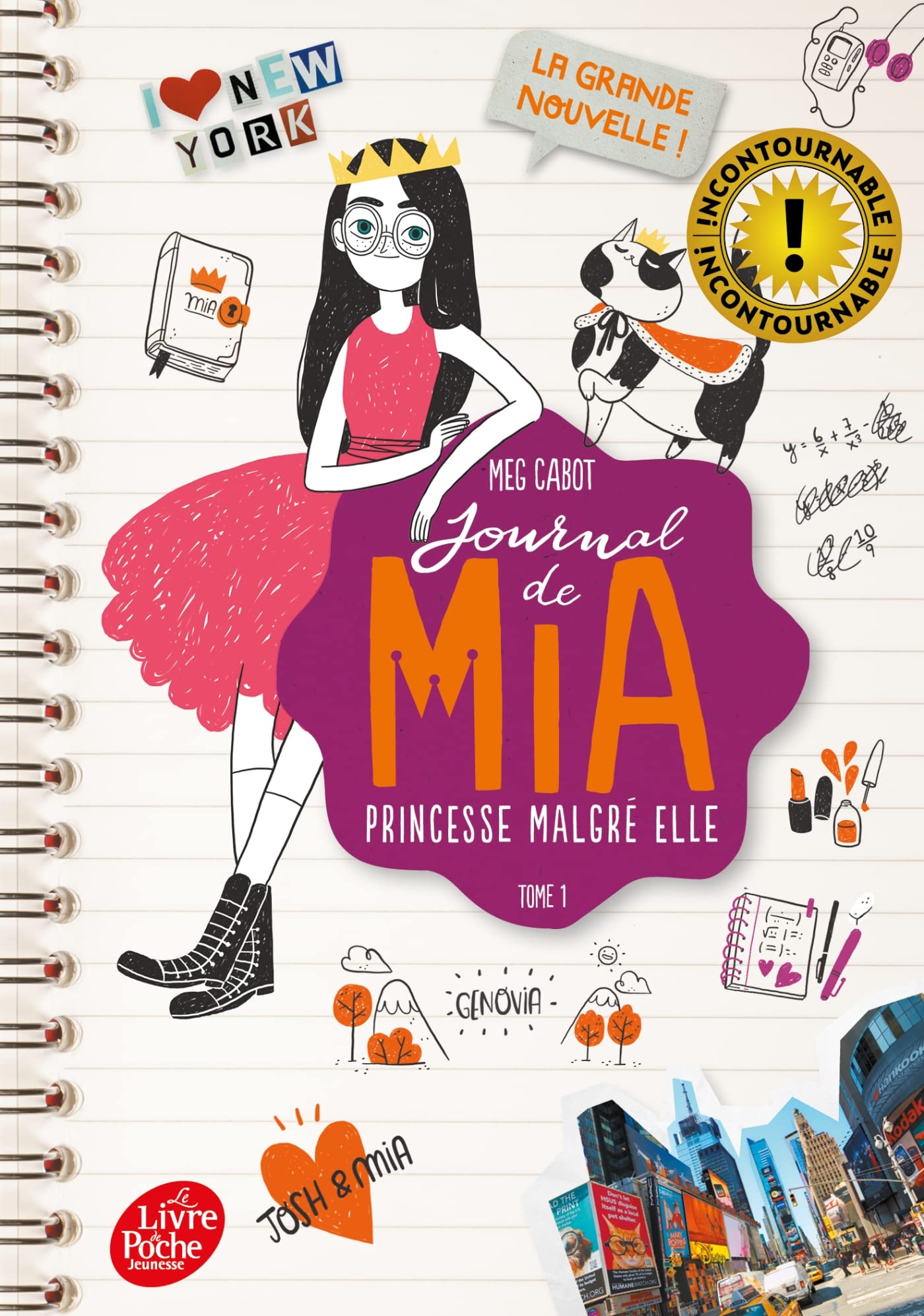 Journal de Mia, princesse malgré elle - Tome 1: La grande nouvelle !