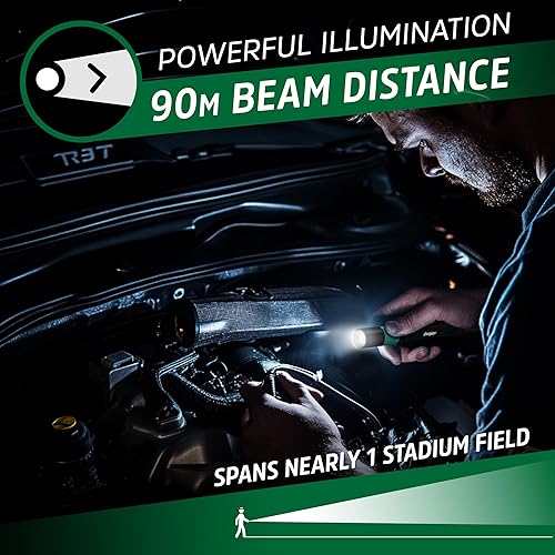 Miniatura 4 de Energizer X-400 Pen Light Flashlight Rechargeable, Bright Penlight IPX4 Water-Resistant, Lightweight and Durable, Rechargeable Flashlight, USB