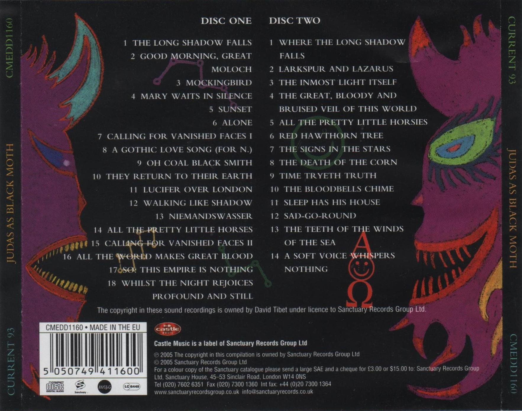 Judas As Black Moth-the Best