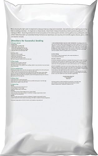Miniatura 3 de GreenView Fairway Formula - Paquete de semillas y fertilizantes para césped - Cubre 5,000 pies cuadrados