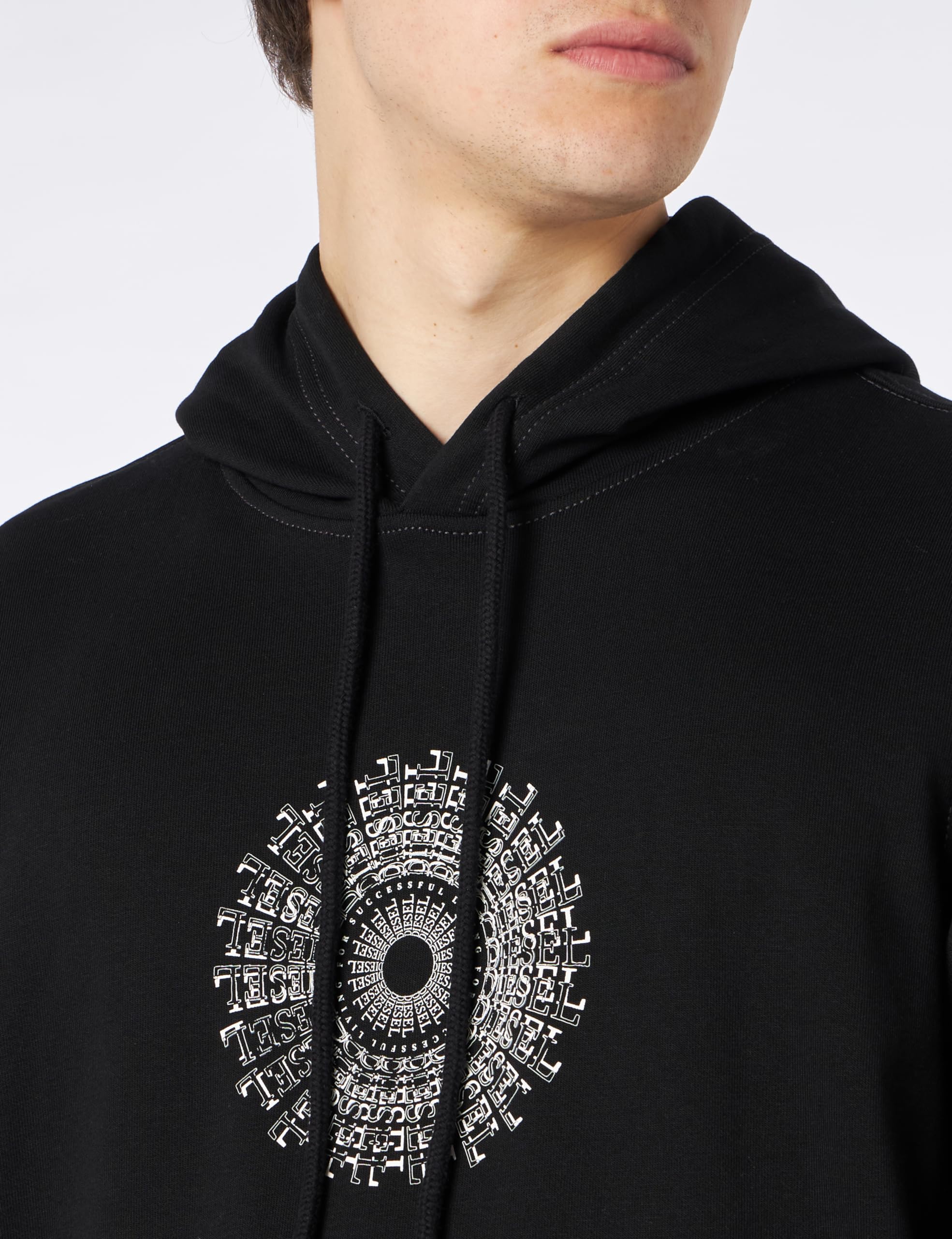 Diesel S-ginn-hood-k38 Felpa Sudadera Hombre