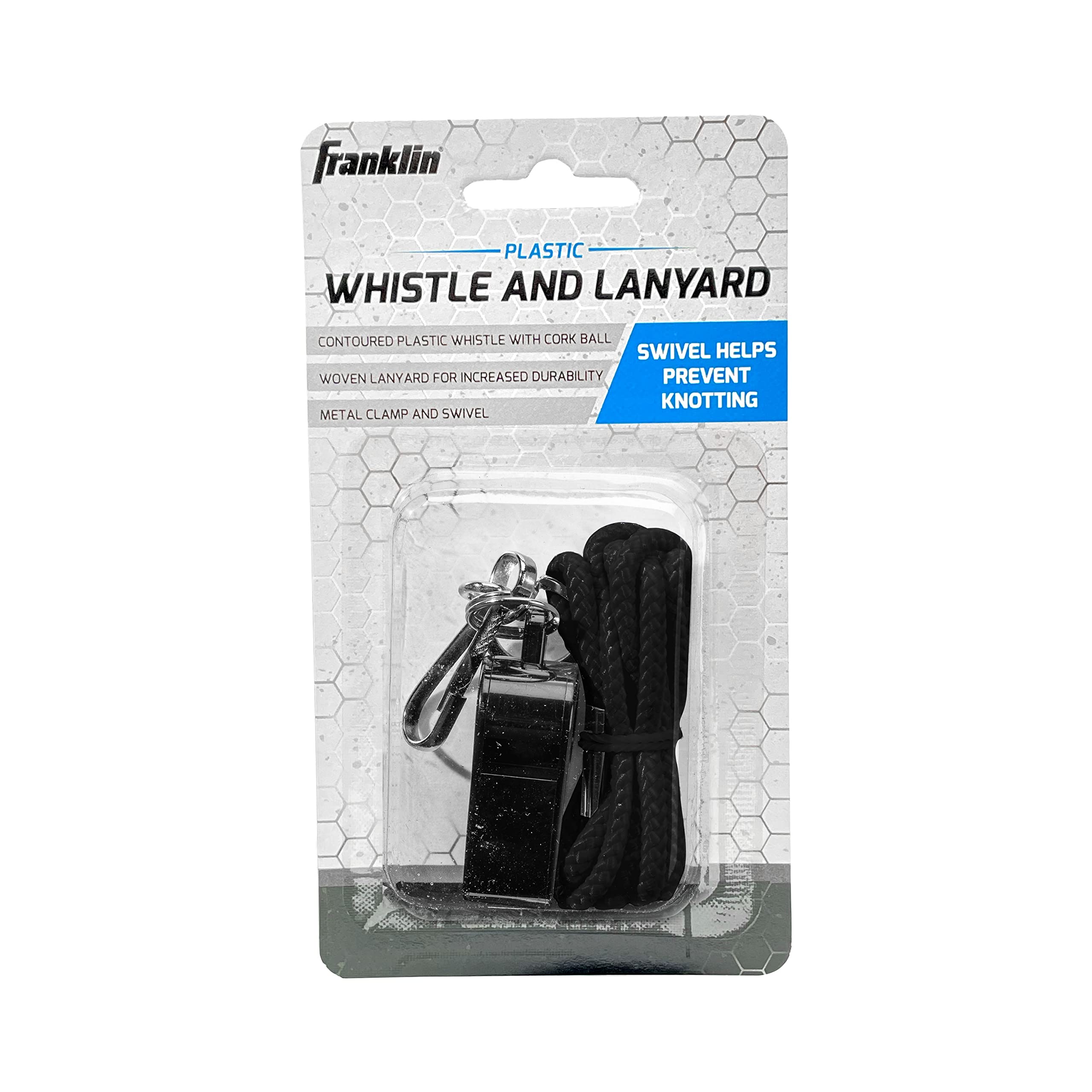 Franklin Sports 3134 Plastikowy gwizdek i smycz