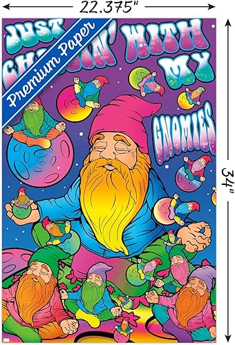Miniatura 3 de Trends International Póster de pared de Ali Chris - Just Chillin' With My Gnomies