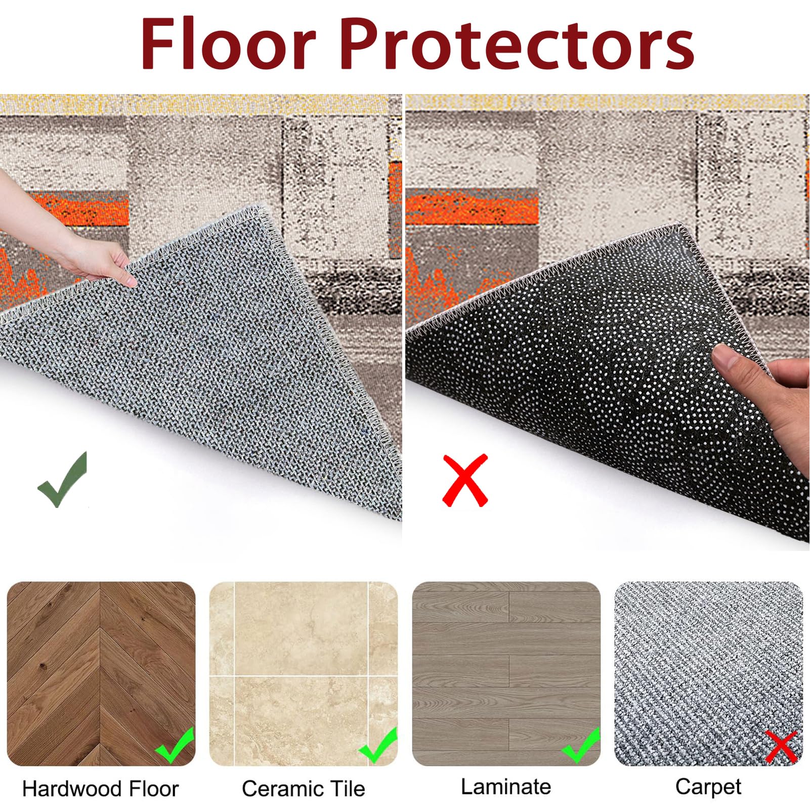 120 x 140 cm Tapis Chaise Gaming Antidérapant Tapis de Protectors de Sol pour sols durs Tapis Gaming Sol Tapis sous Chaise de Bureau Tapis de Sol Bureau Tapis de Sol pour Fauteuil