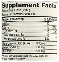 Vista 5 de 365 by Whole Foods Market Aceite de semilla de lino sin filtrar alto contenido de Lignan orgánico 8 onzas líquidas