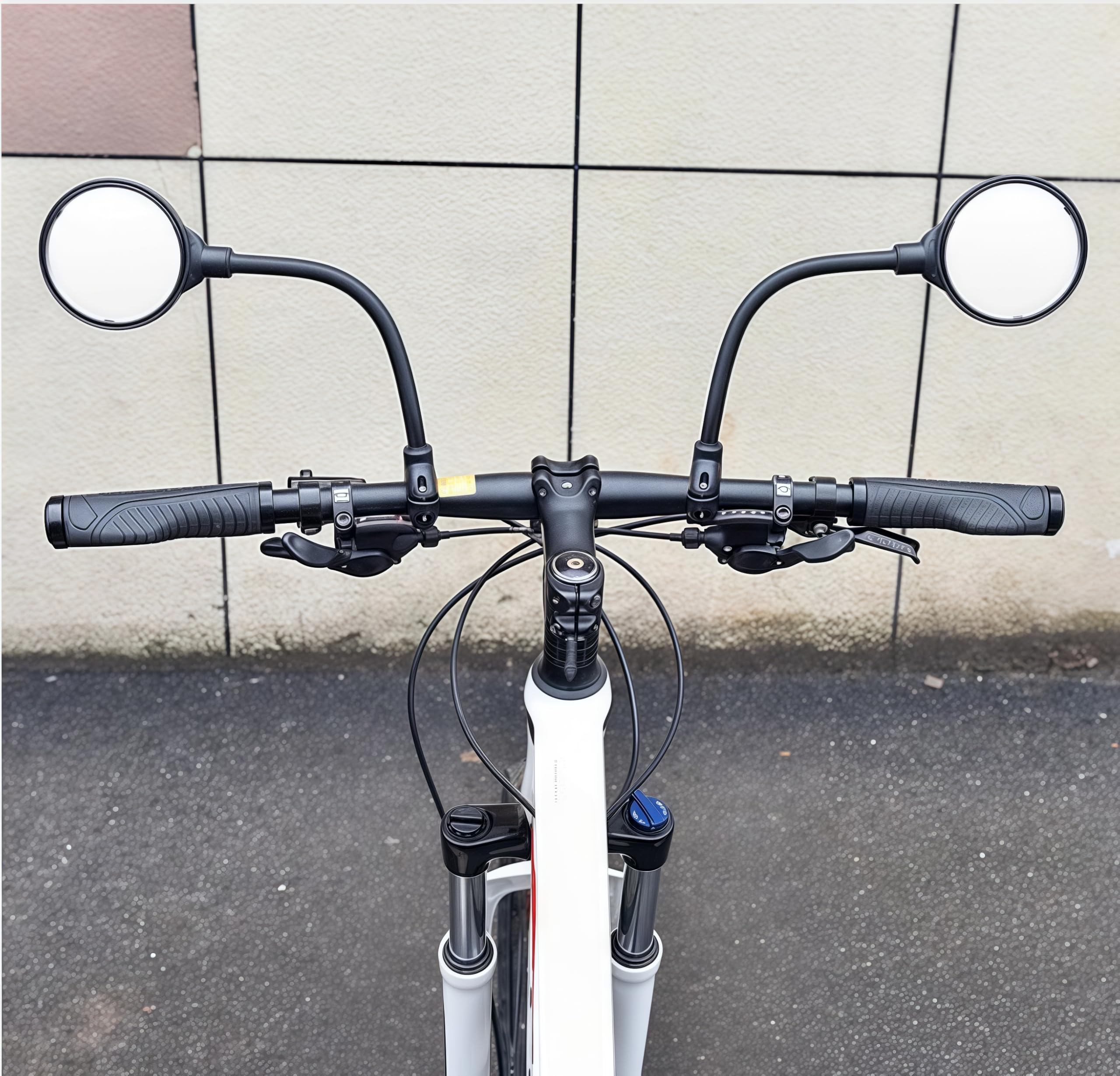 2er Set Fahrradspiegel - 360° Drehbarer Lenkerspiegel Für E-Bike, Mountainbike Und Rennrad