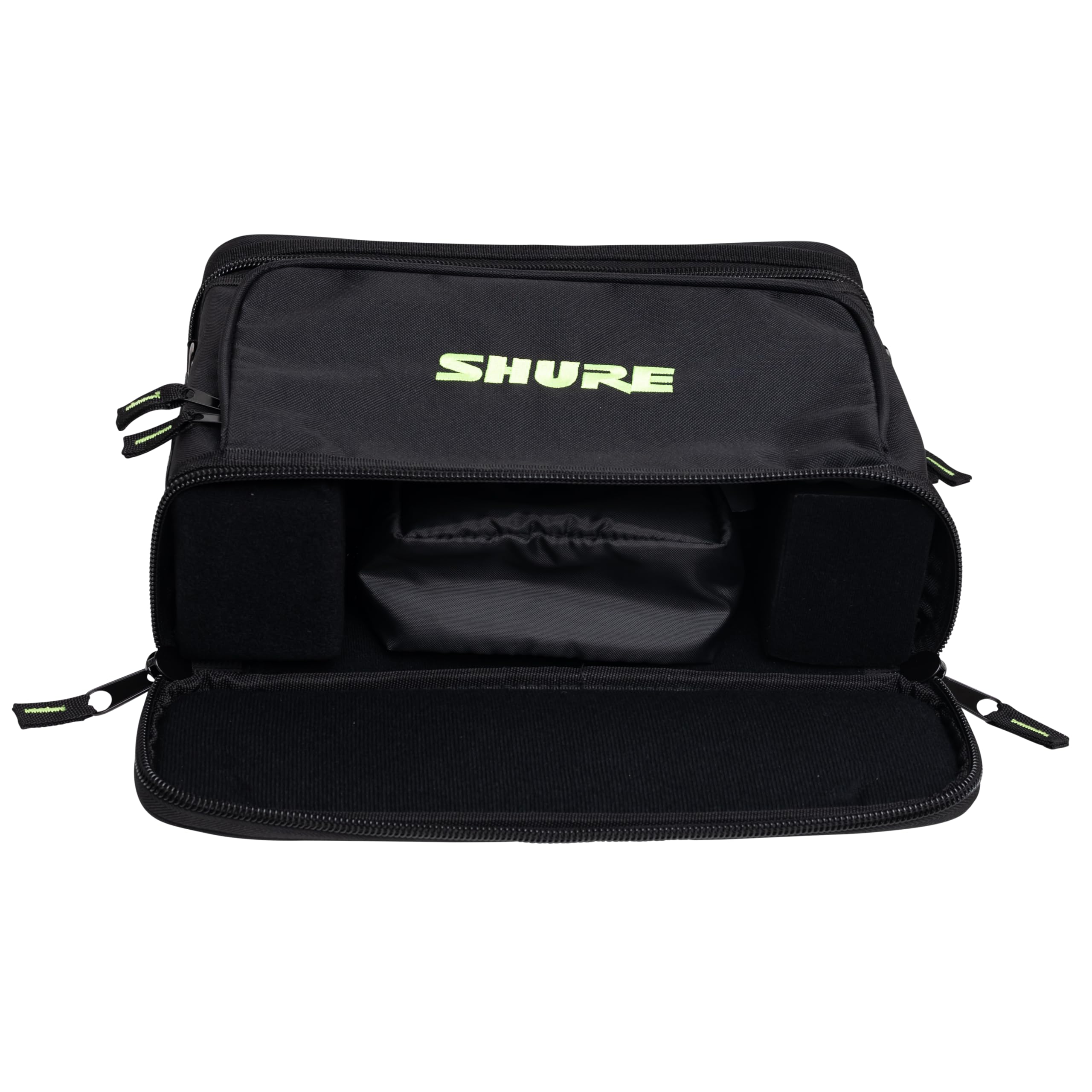 Gator Shure by, Borsa imbottita per sistema wireless per un singolo sistema microfonico wireless; (SH-WSYS-BAG)