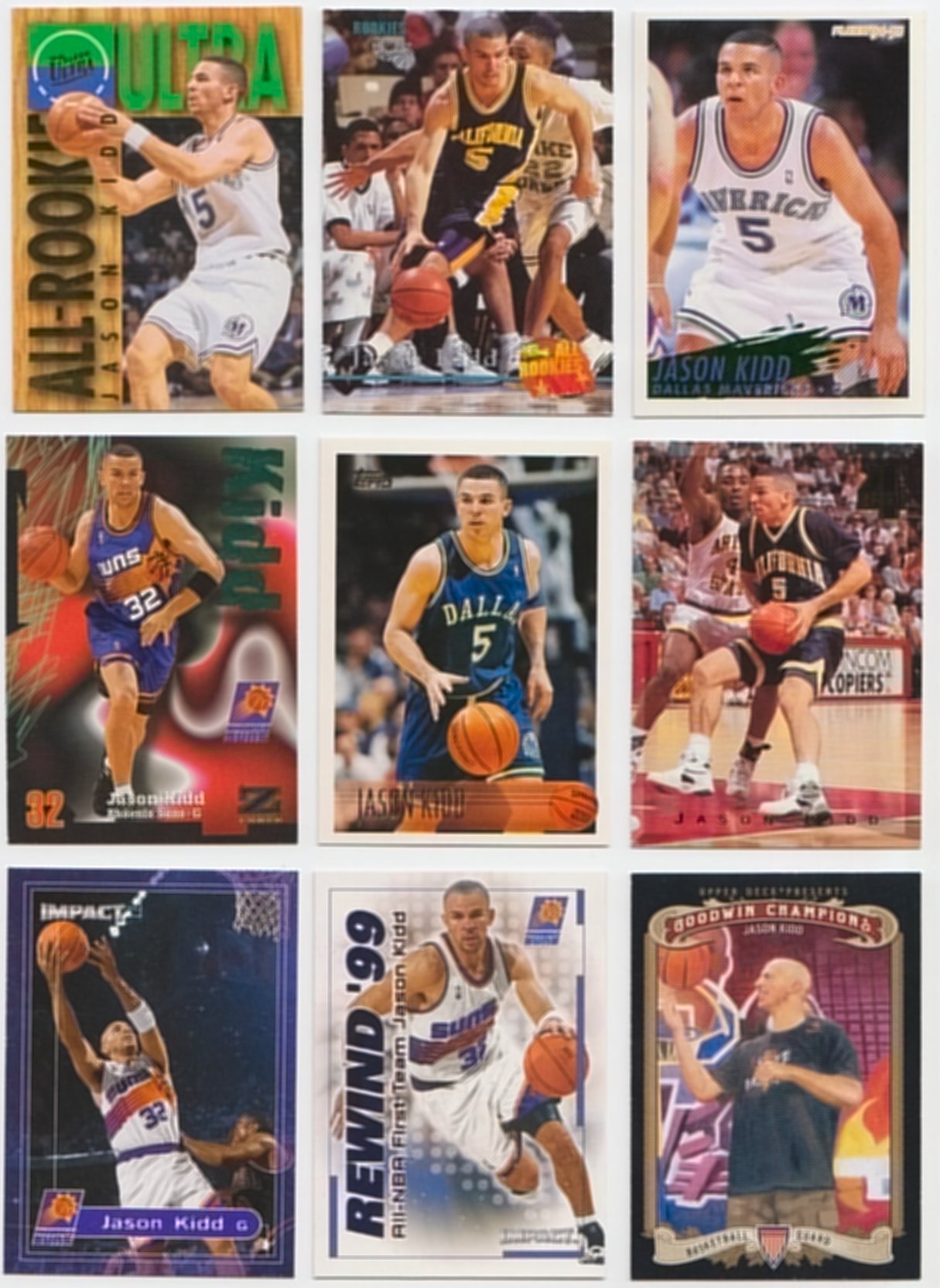 Jason Kidd / 25 Different Basketball Cards Featuring Jason Kidd at Amazon's  Sports Collectibles Store