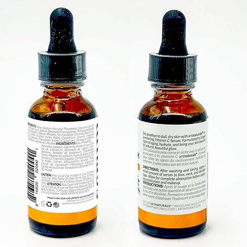 Miniatura 2 de artnaturals Anti-Aging Vitamin C Serum - (1 Fl Oz / 30ml) - with Hyaluronic Acid and Vit E - Wrinkle Repairs Dark Circles, Fades Age Spots and Sun