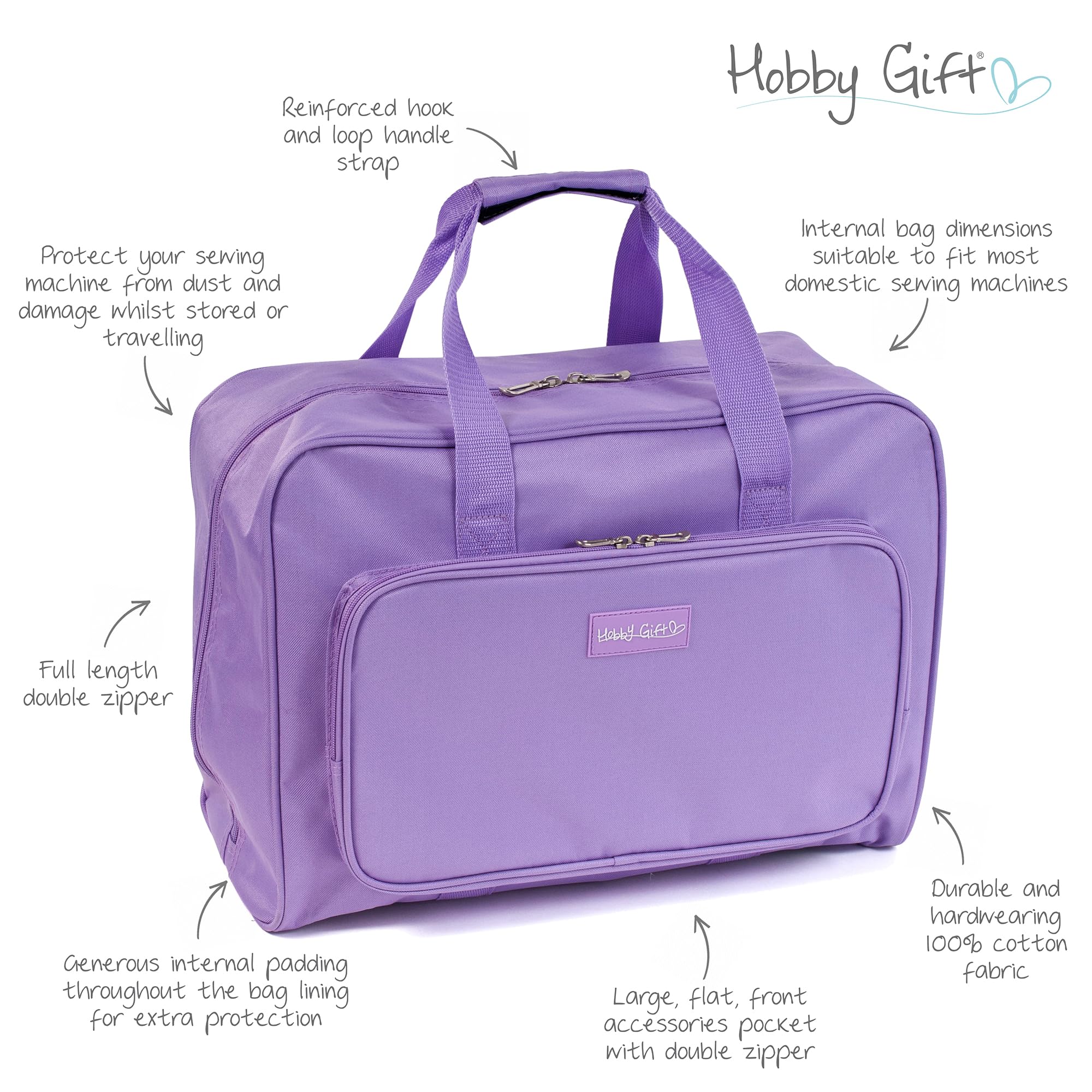 Hobby Gift Borsa per macchina da cucire semplice