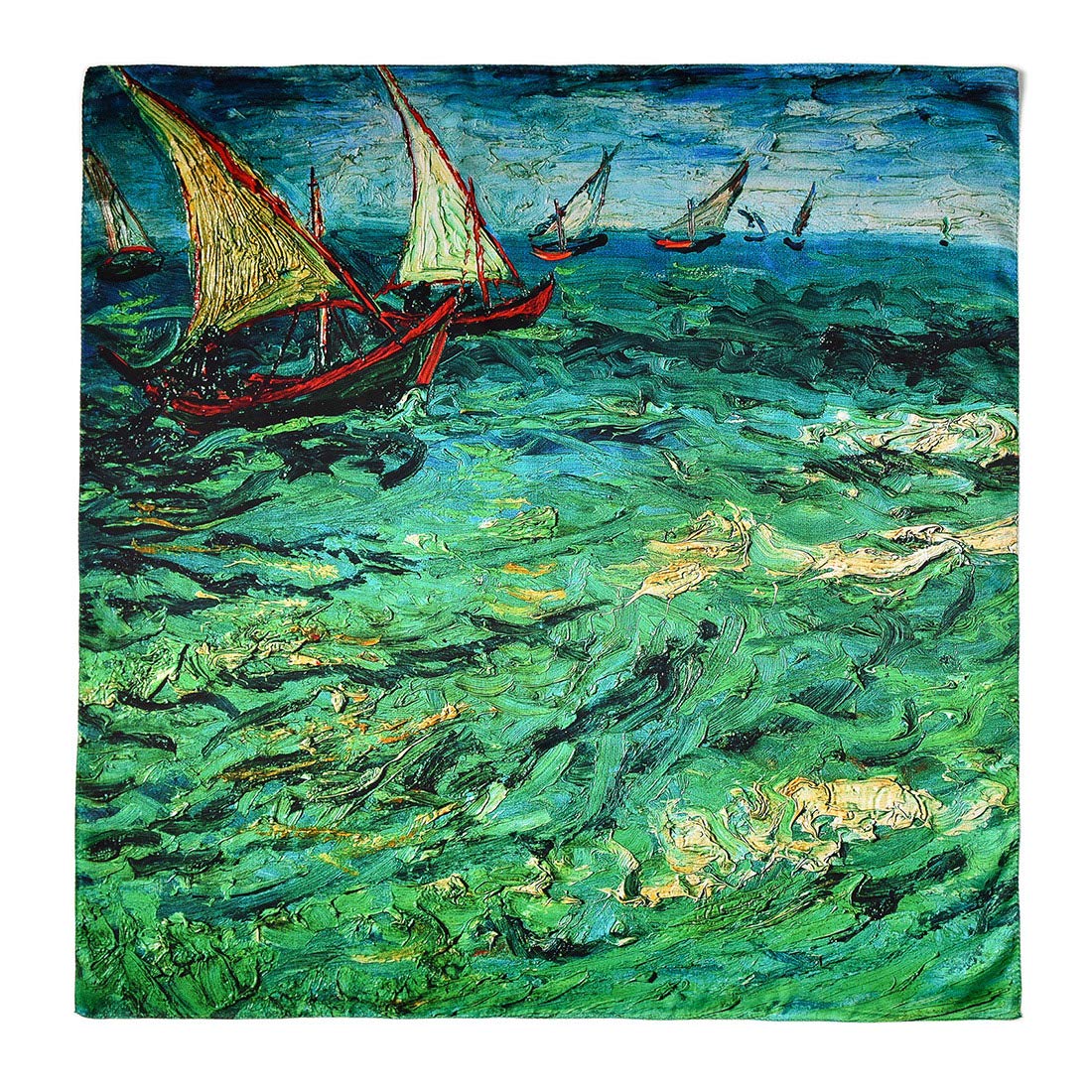 Grace Scarves100% Silk Scarf, Artists Collection (van Gogh & Monet)