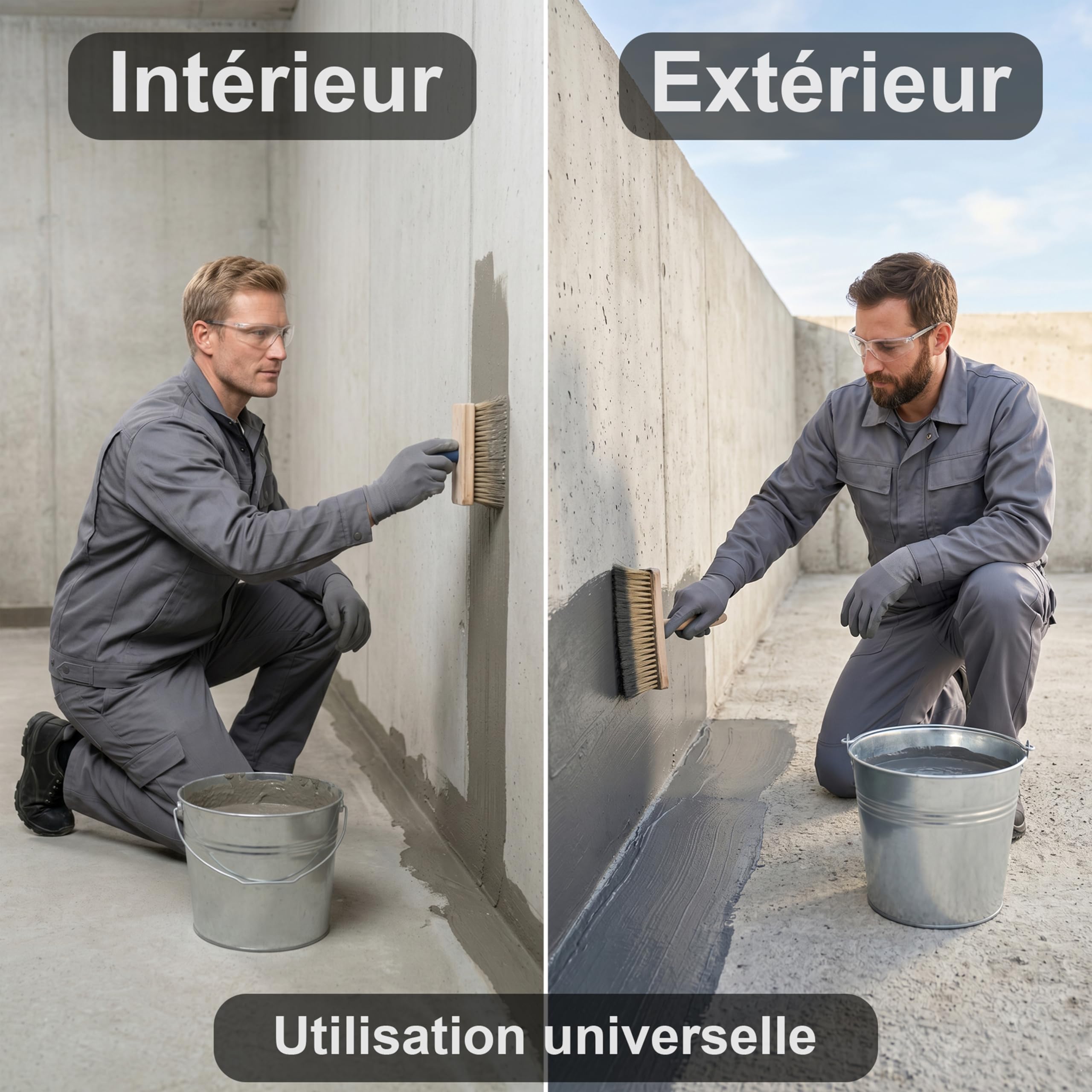 WO-WE Enduit d'étanchéité SL430 pour peinture piscine à base de résine - 10KG