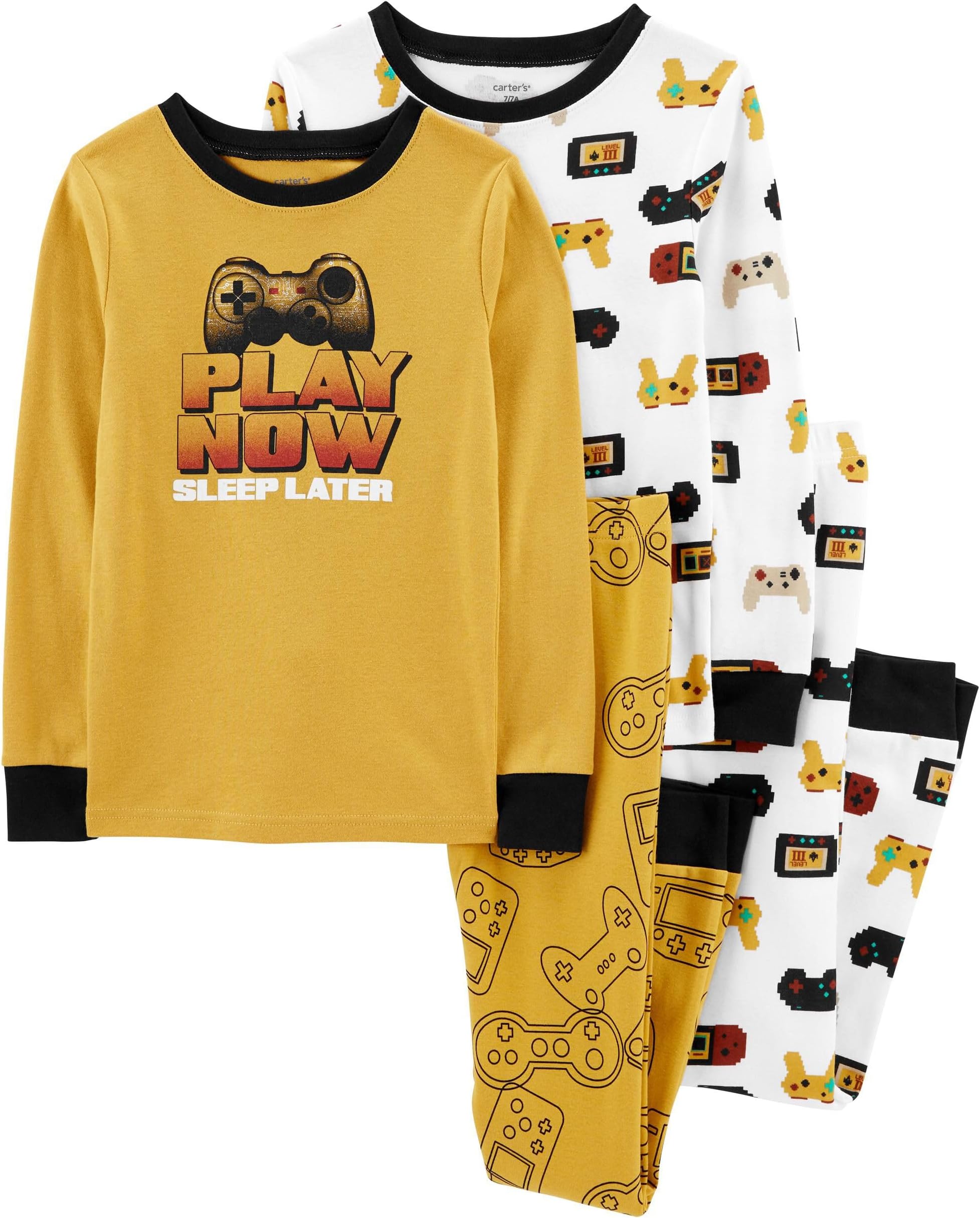 4 Piece Pajama Set (Play Now, 6)