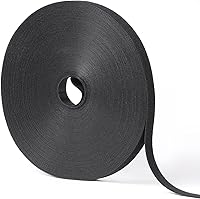 Vista 1 de Rollo de gancho y bucle de 1/2 pulgadas x 100 pies Tiras de doble cara, correas autoadhesivas Sujetadores reutilizables multiusos para el hogar