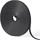 1/2in x 100ft Hook and Loop Roll | Double-Sided Strips, Self-Gripping Straps | Reusable Multi-Purpose Wrap Fasteners for Home, Office, Data Center, and More