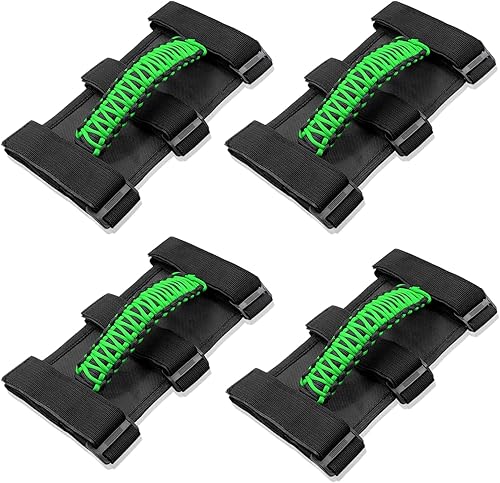 Miniatura 7 de Accesorios para Jeep Wrangler, barra antivuelco, agarre de agarre para Jeep Wrangler YJ TJ JK JKU JL JLU 1955-2023 Gladiator JT UTV y ATV Soporte