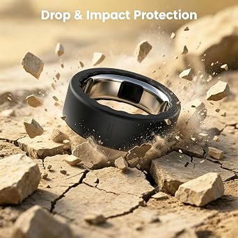 12 Pack Silicone Protector Cover Compatible with Oura Ring Gen 5