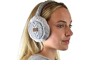 Plush Winter Warm Adjustable Headband Ear Muff for Women