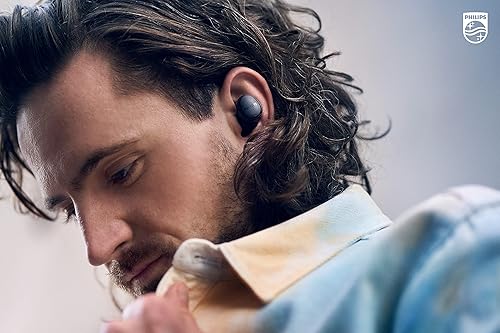 Miniatura 7 de PHILIPS T4556 Auriculares inalámbricos verdaderos con cancelación activa de ruido (ANC) y resistencia al agua IPX4, color negro