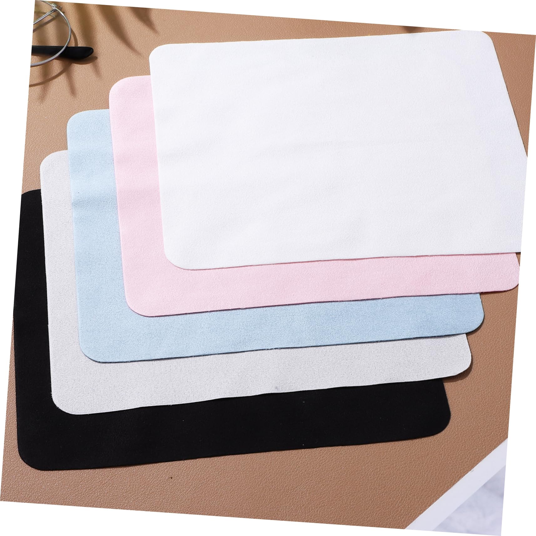 Beavorty 20pezzi Panno in Microfibra Per Pulizia Delle Lenti Degli Occhiali Salviette Detergenti in Microfibra Panni Per Pulizia Degli Occhiali Panni Per Lenti Per Degli