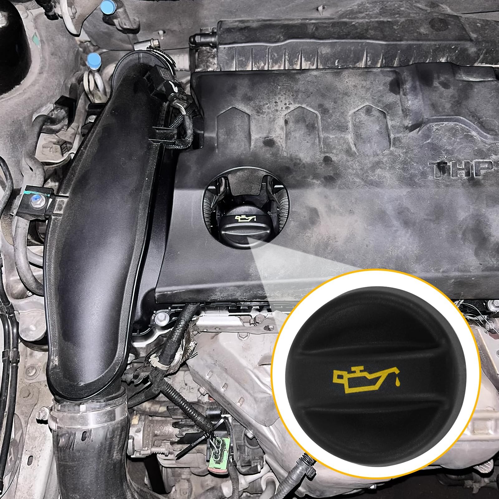 Motoröleinfülldeckel Für Peugeot, Citroën, Vauxhall - 9670015080