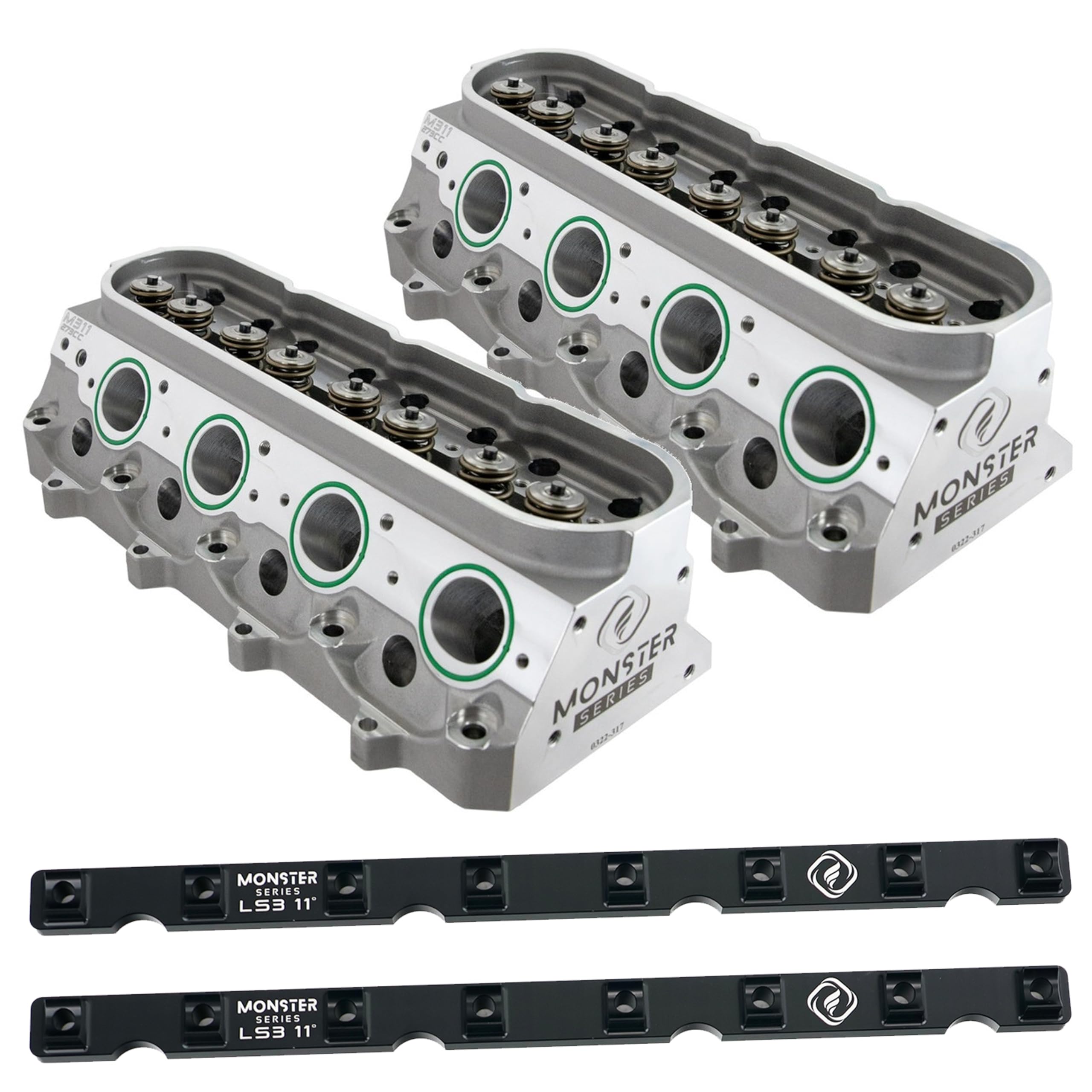 Amazon.com: Frankenstein M311 273cc LS3 Cylinder Head Set with