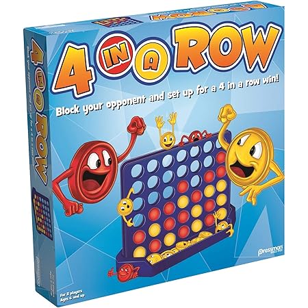 Amazon Com Pressman 4 In A Row The Head To Head Game Of Strategy Industrial Scientific