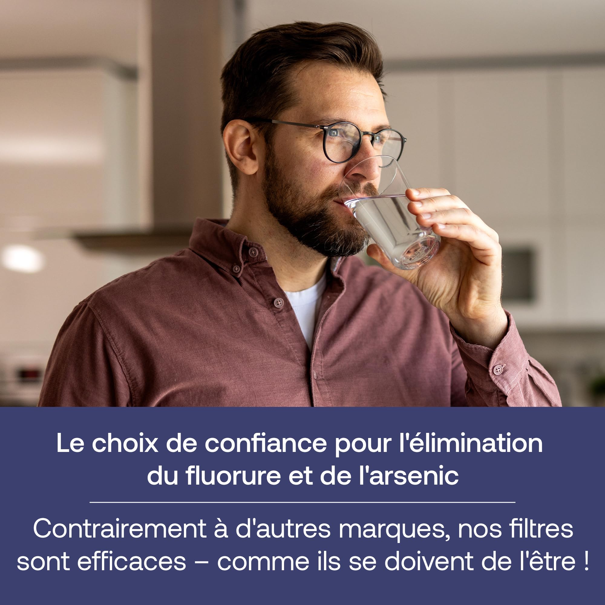 Weeplow O'Pure 2B 2PF-2 Filtre à Eau pour Systèmes Gravitaires Berkey Lot 2 | Réduction du fluorure et de l'arsenic. Compatibles avec les filtres à charbon O'Pure 2 et Black Berkey. Lot de 2 éléments.