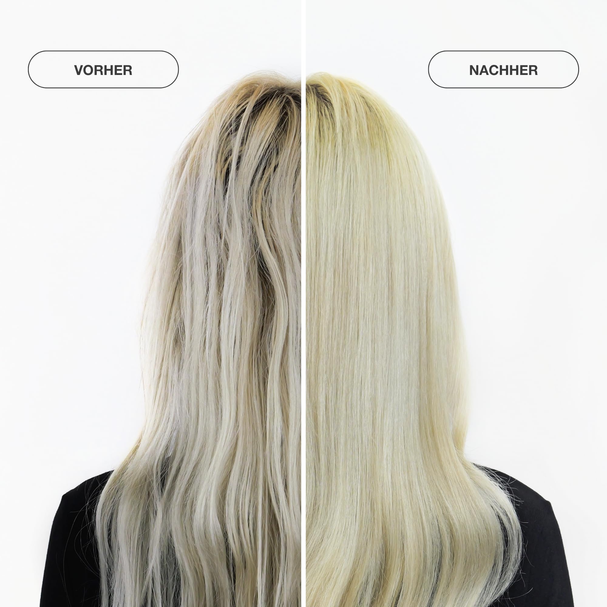 Pomélo+Co. Vanilla Line Advanced Repair Routine 4er Set - geschädigtes Haar | Shampoo - Conditioner - Pre-Shower Maske und Haarserum für glänzendes Haar - vier Produkte für trockenes und brüchiges Haar
