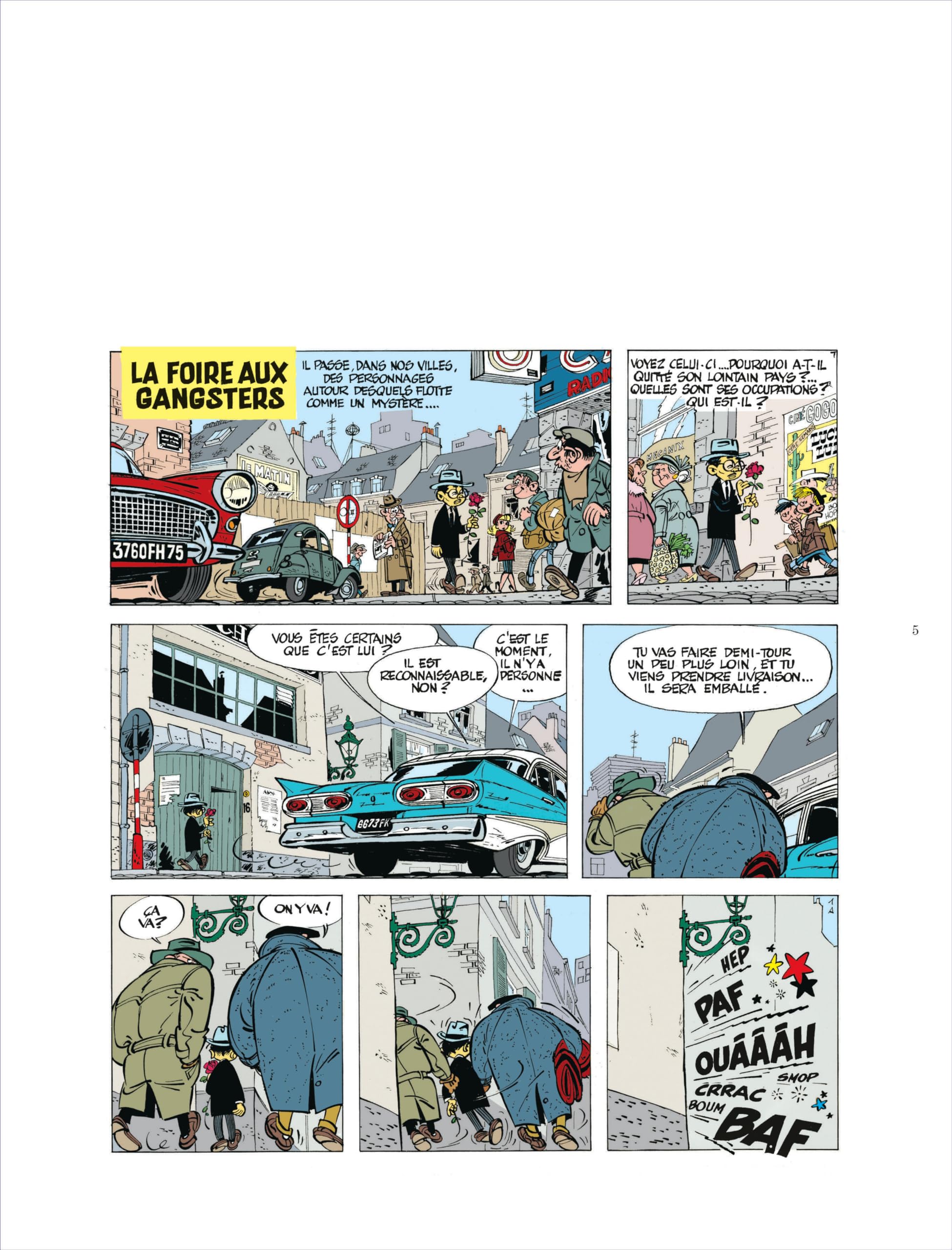 Spirou - édition commentée - La foire aux gangsters
