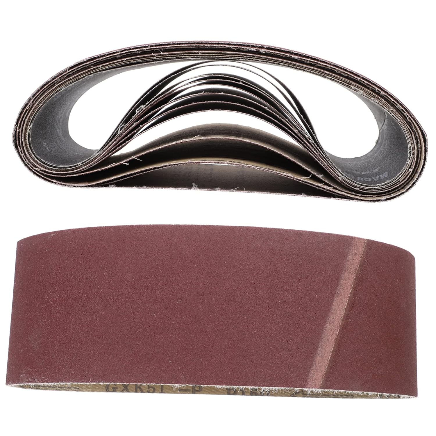 12pcs Sanding Belts for Belt Abrasive Tool Assortment Grits and -Static Woodworking Accessories for Polishing and Grinding