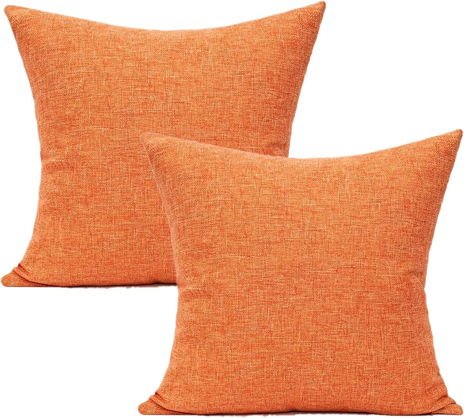 orange red throw pillows